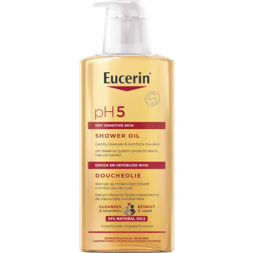 Eucerin pH5 Shower Oil u/Parfyme 400 ml