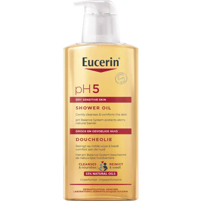 Hovedbilde Eucerin pH5 Shower Oil u/Parfyme 400 ml