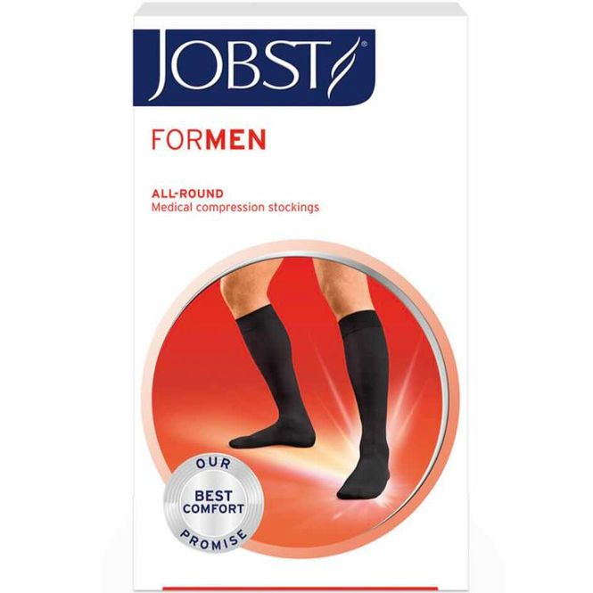 Hovedbilde JOBST For Men K1 Kne Sort M 1 par