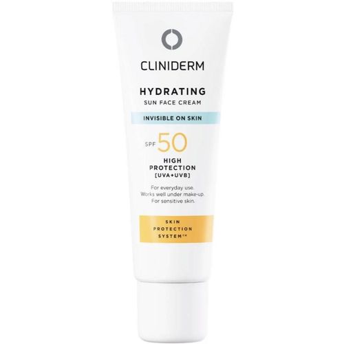 Cliniderm Hydrating Sun Face Cream SPF50 40 ml
