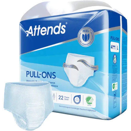 Attends Pull-Ons 4 L Buksebleier 22 stk