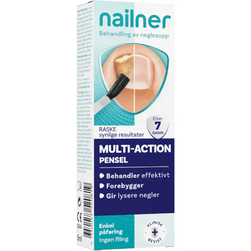 Nailner 2-i-1 Pensel 5 ml