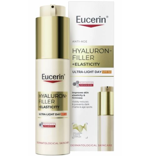 Eucerin Hyaluron-Filler + Elasticity Ultra-Light Day Cream SPF 50 50 ml