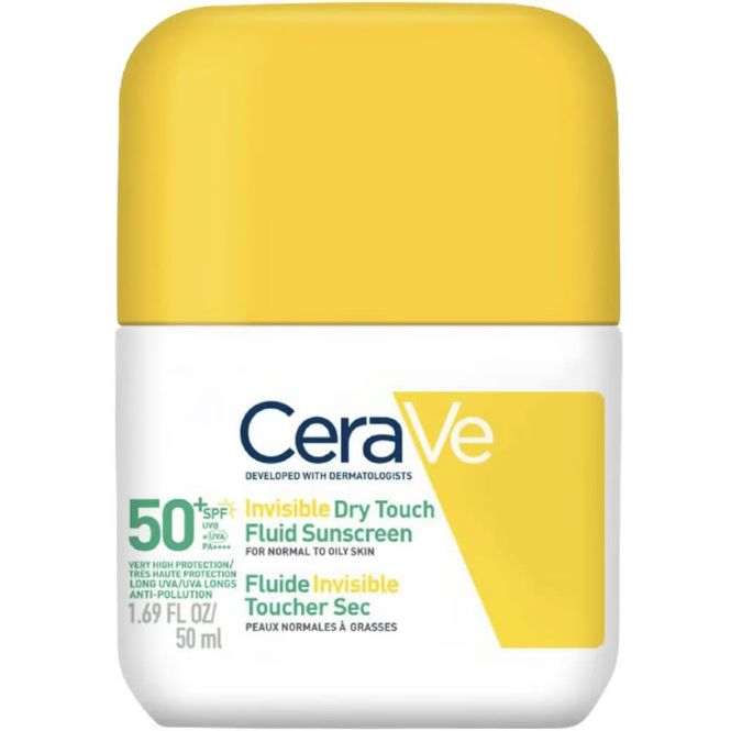 Hovedbilde CeraVe Dry Touch Fluid Solkrem SPF50+ 50 ml