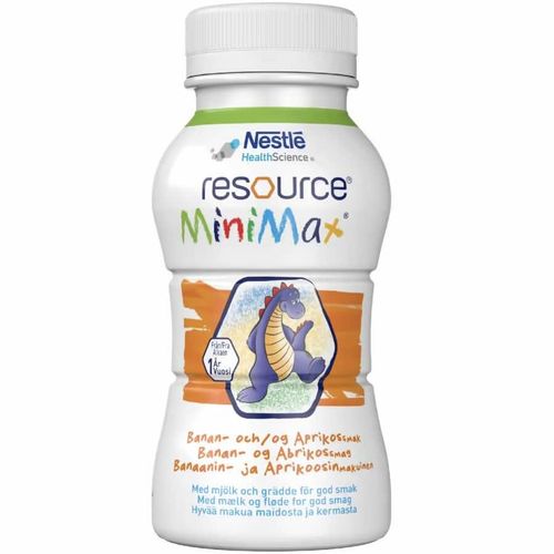Resource Minimax Næringsdrikk Banan/Aprikos 2x200 ml