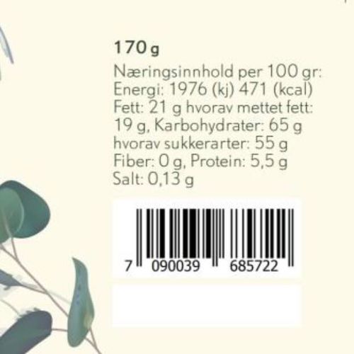 Apotekets Lakriskuler Hvit Sjokolade & Karamell 170 g