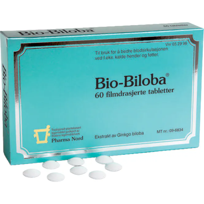 Hovedbilde Bio-Biloba Tabletter 60 stk