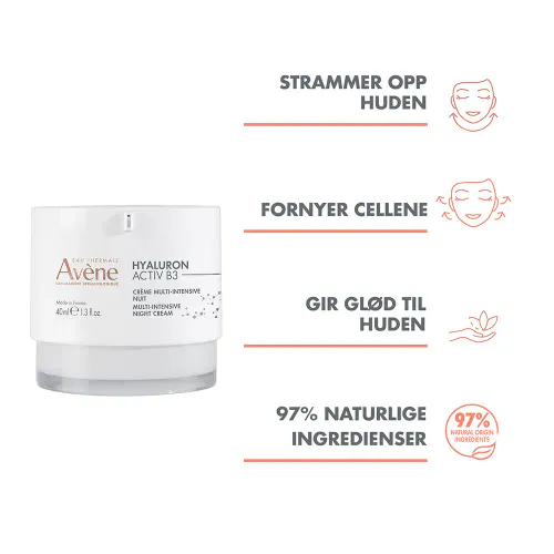 Avène Hyaluron Activ B3 Multi-Intensive Night Cream 40 ml