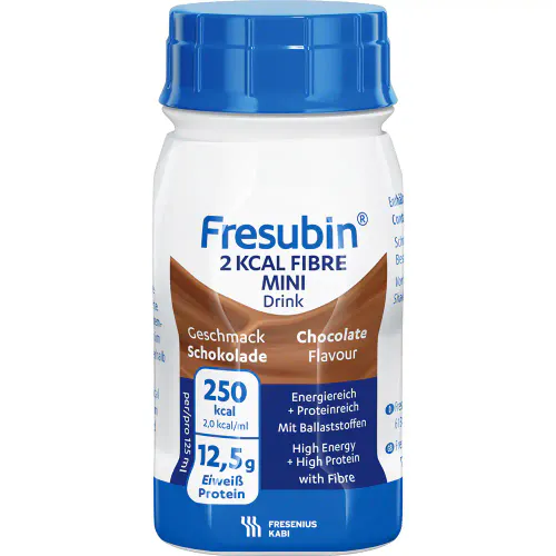 Fresubin 2 kcal Fibre Drink Sjokolade 4 x 125 ml 