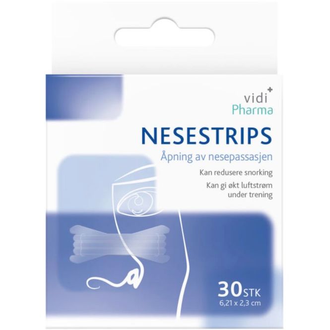 Hovedbilde Vidi Pharma Nesestrips 30 stk