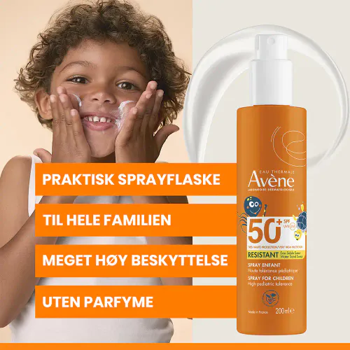 Avène Sun Spray Kids SPF50+ 200 ml