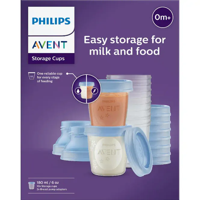 Hovedbilde Avent Beger Via Adapter 10 stk
