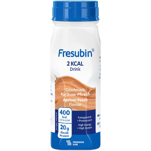 Fresubin 2 kcal Drink Aprikos/Fersken 4 x 200 ml