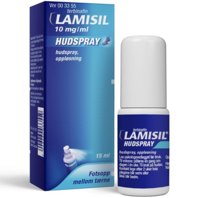 Hovedbilde Lamisil Hudspray 1 % 15 ml