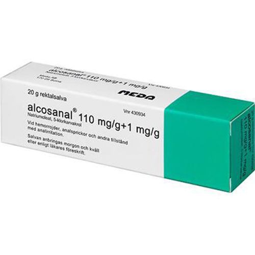 Alcosanal Rektalsalve 20 g