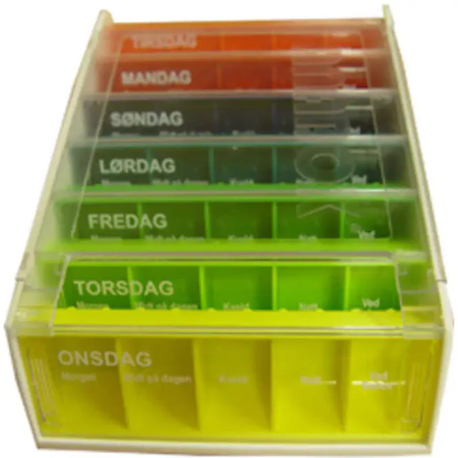 Hovedbilde Anabox Ukesdosett Stor 1 stk