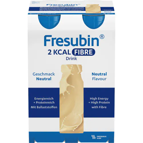 Fresubin 2 kcal Fibre Drink Nøytral 4 x 200 ml