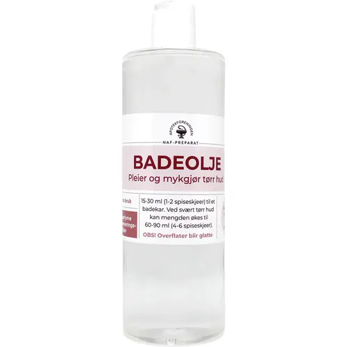Badeolje NAF 500 ml