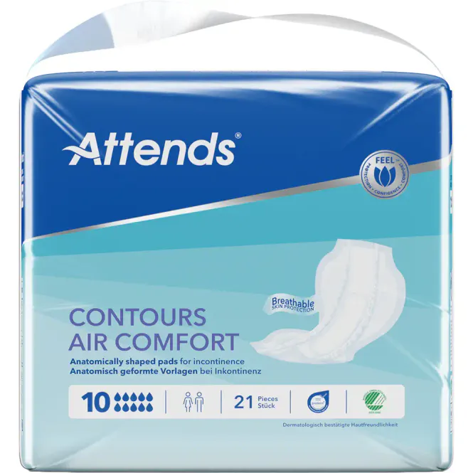 Hovedbilde Attends Contours Air Comfort 10 21 stk