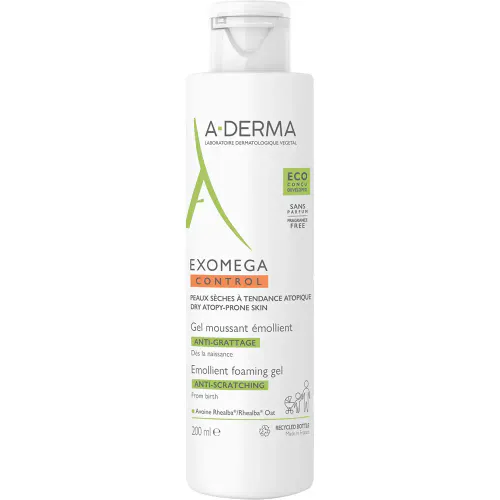 A-Derma Exomega Control Foam Gel 200 ml