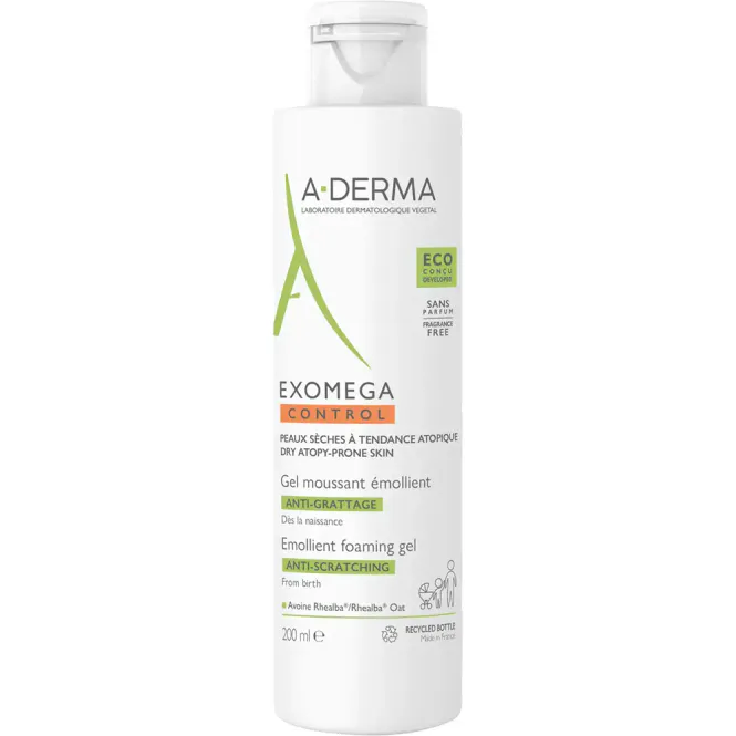 Hovedbilde A-Derma Exomega Control Foam Gel 200 ml