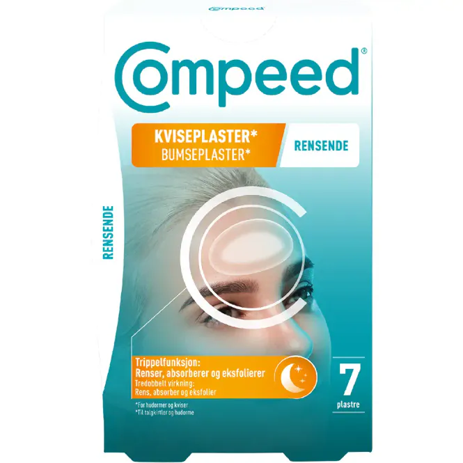 Hovedbilde Compeed Cleansing Kviseplaster 7 stk
