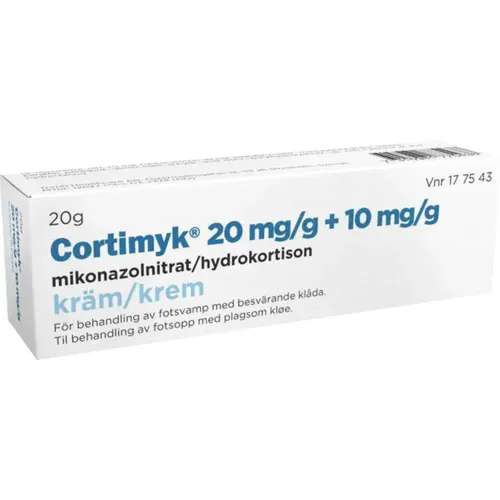 Cortimyk 20+10mg/g Krem 20 g