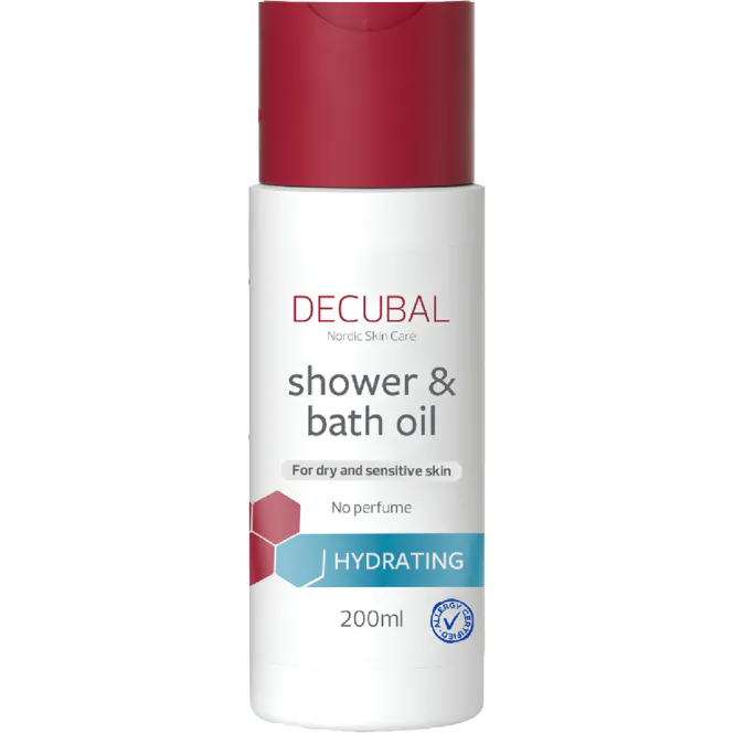 Hovedbilde Decubal Shower & Bath Oil 200 ml