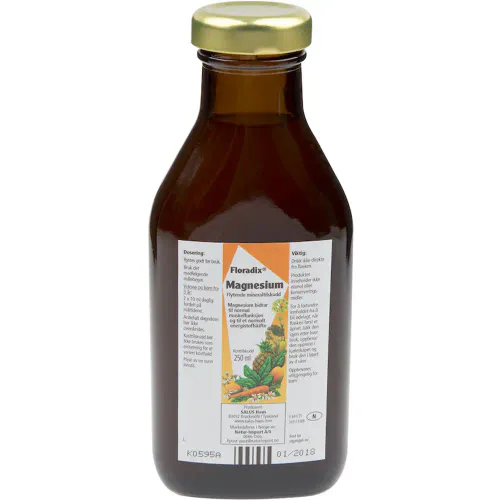 Floradix Flytende Magnesiumtilskudd 250 ml
