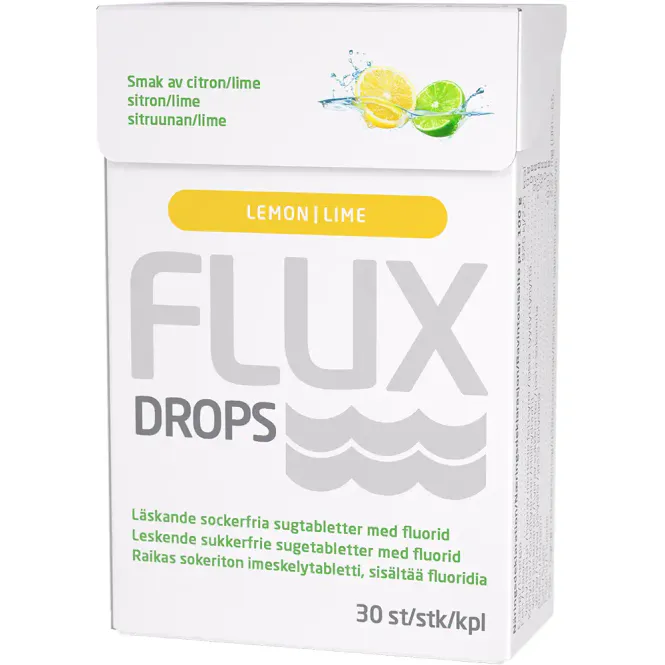 Hovedbilde Flux Drops Sitron/Lime 30 stk