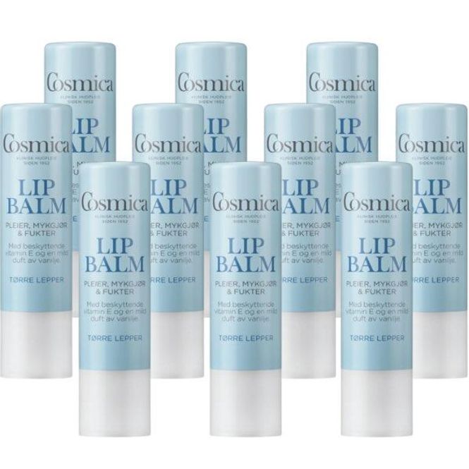 Hovedbilde Cosmica Lip Balm Klinikkpakke - 10 x 4,6 g