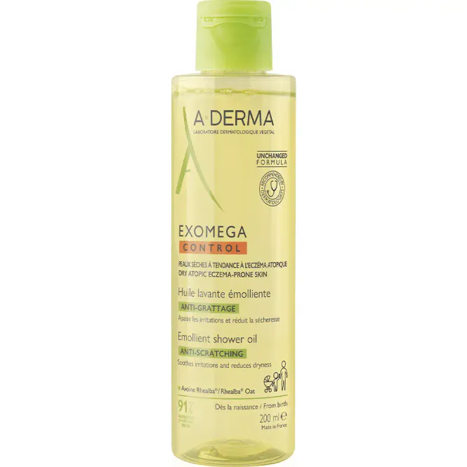Hovedbilde A-Derma Exomega Control Shower Oil 200 ml