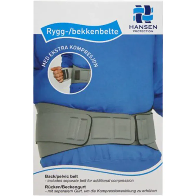 Hovedbilde HH Rygg / Bekkenbelte M 1 stk