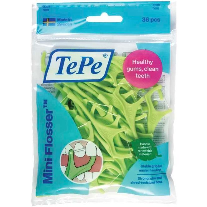 Hovedbilde Tepe Mini Flosser Tanntrådbøyle 36 stk