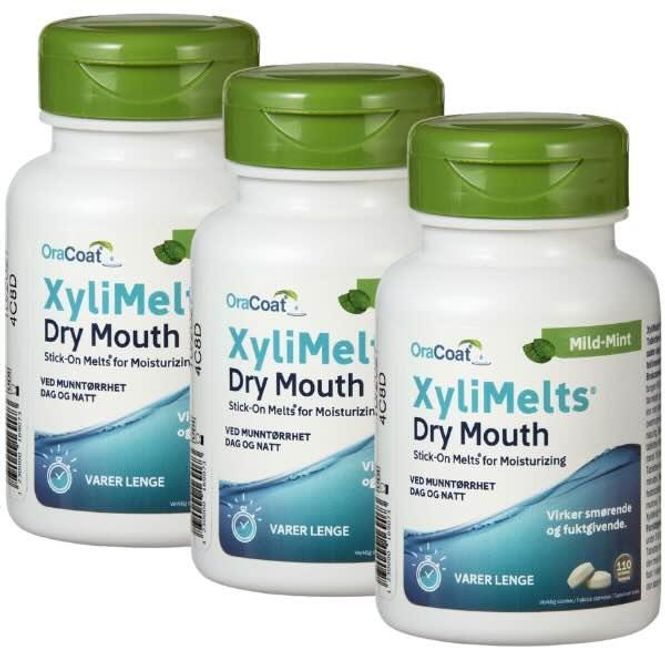 Hovedbilde XyliMelts Mild Mint Megapack - 3 x 110 tabletter
