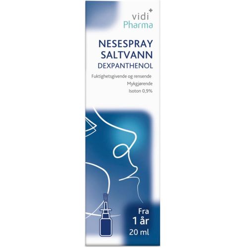Vidi Pharma Nesespray Saltvann Dexpanthenol 20 ml