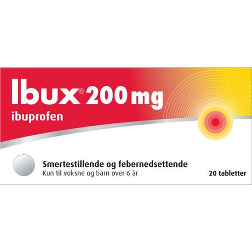 Ibux Tabletter 200 mg 20 stk