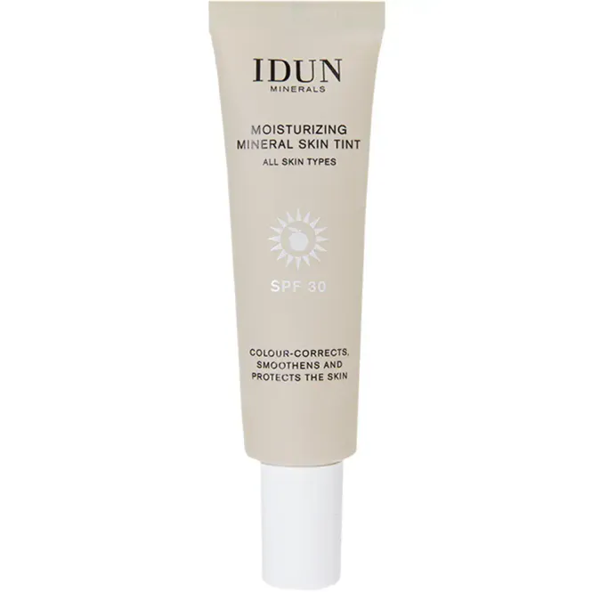 Hovedbilde Idun Minerals Skin Tint Södermalm Tan SPF30 27 ml