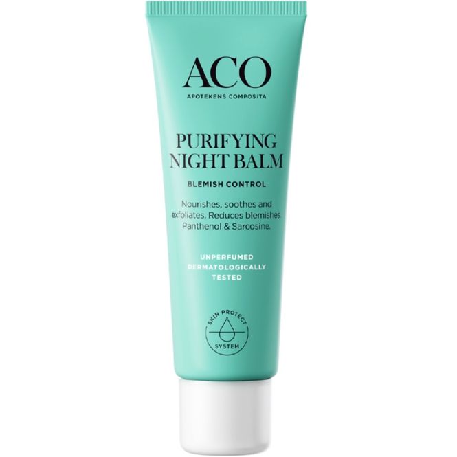 Hovedbilde Aco Face Purifying Night Balm 50 ml