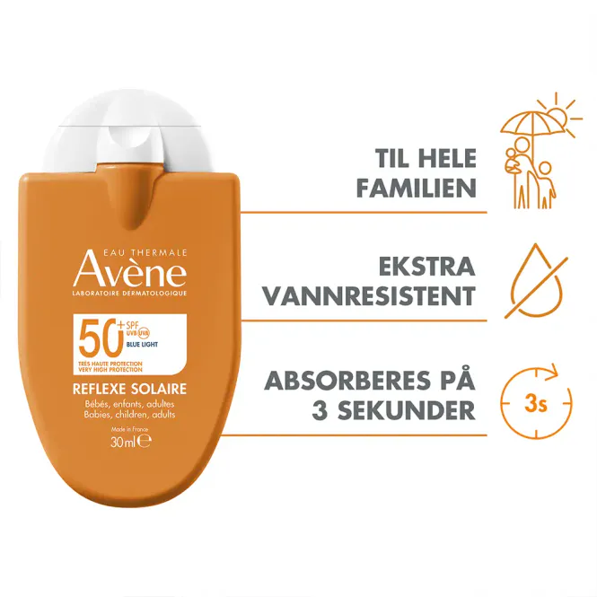 Hovedbilde Avène Sun Reflexe SPF50+ 30 ml