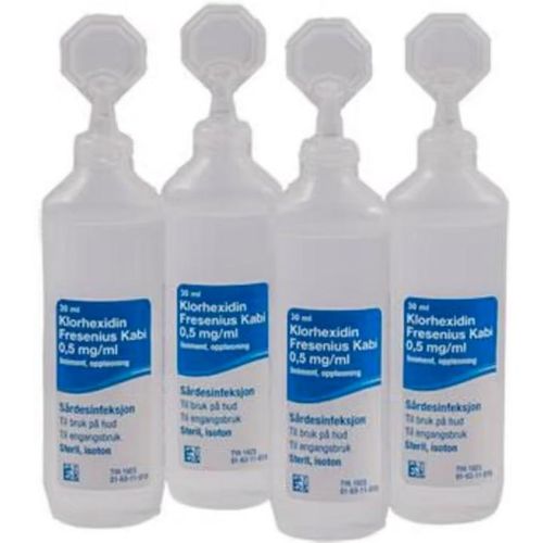 Klorhexidin Liniment Ampuller 0,5 mg/ml 20 x 30 ml