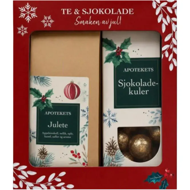 Hovedbilde Apotekets Julete & Sjokoladekuler 1 sett
