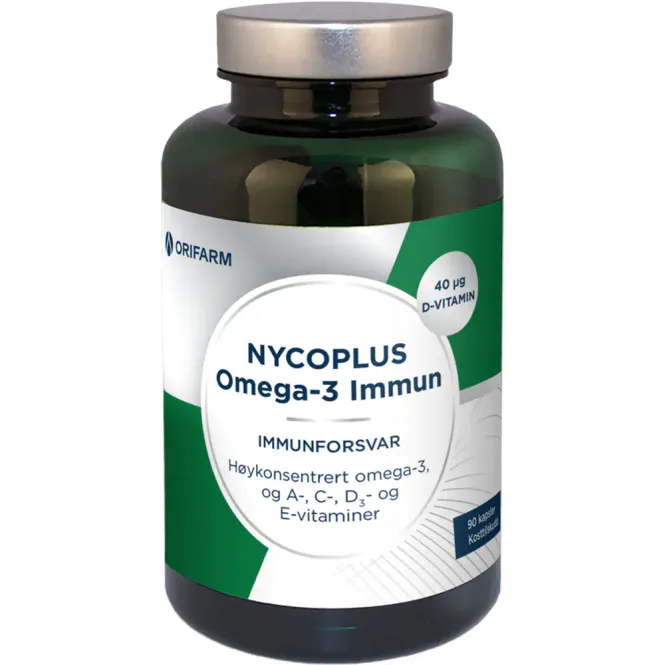 Hovedbilde Nycoplus Omega-3 Immun Kapsler 90 stk 