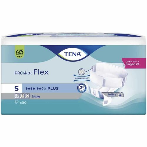 Tena Flex Plus Beltebleie S 30 stk