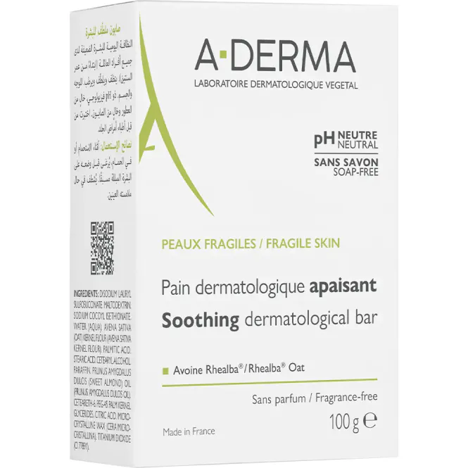 Hovedbilde A-Derma Cleansing Bar 100 g