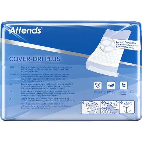 Attends Cover-Dri Plus 80 x 170 cm 7 stk