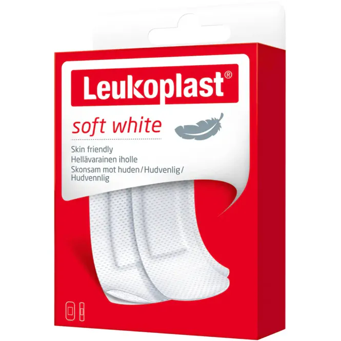 Hovedbilde Leukoplast Soft White 20 stk (12+8)