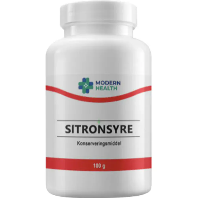 Hovedbilde Modern Health Sitronsyre 100 g