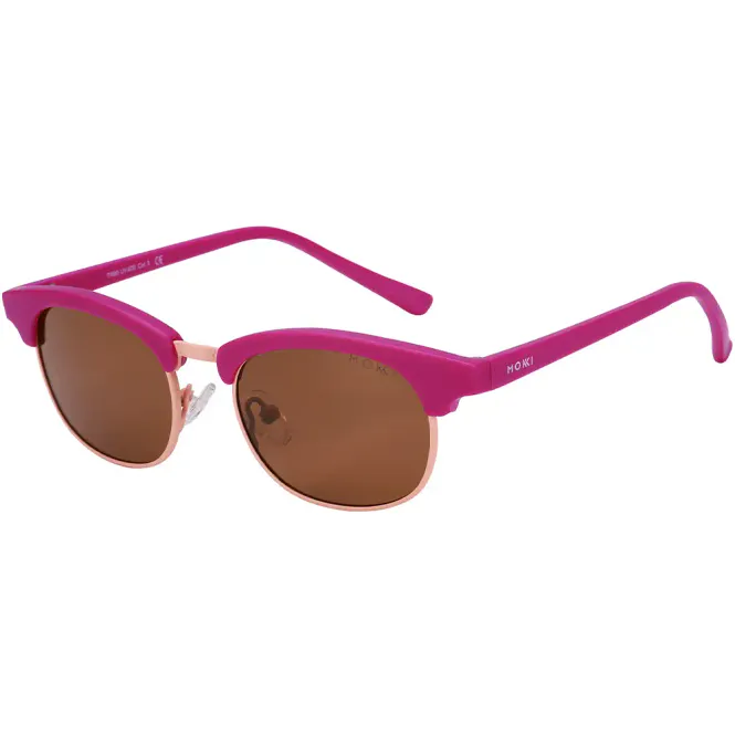 Hovedbilde Mokki Solbrille Barn 4-8 år MO3038B Rosa 1 stk