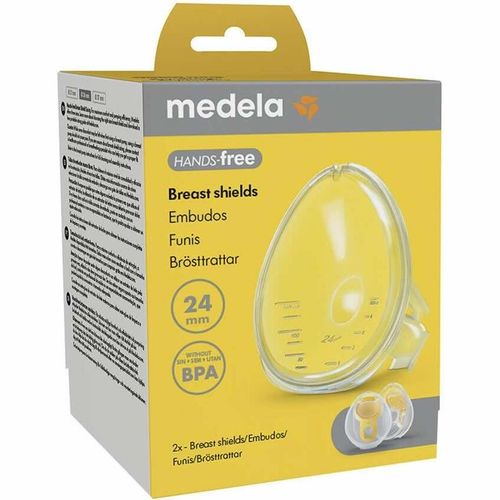 Medela Hands-free Brystpumpe Brysttrakt 24 mm 1 par